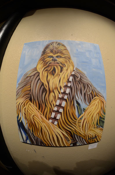 Chewbacca Star Wars Art Show 2012